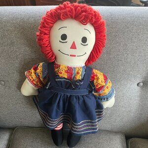 Raggedy Ann Doll Crafted by Local Artisit